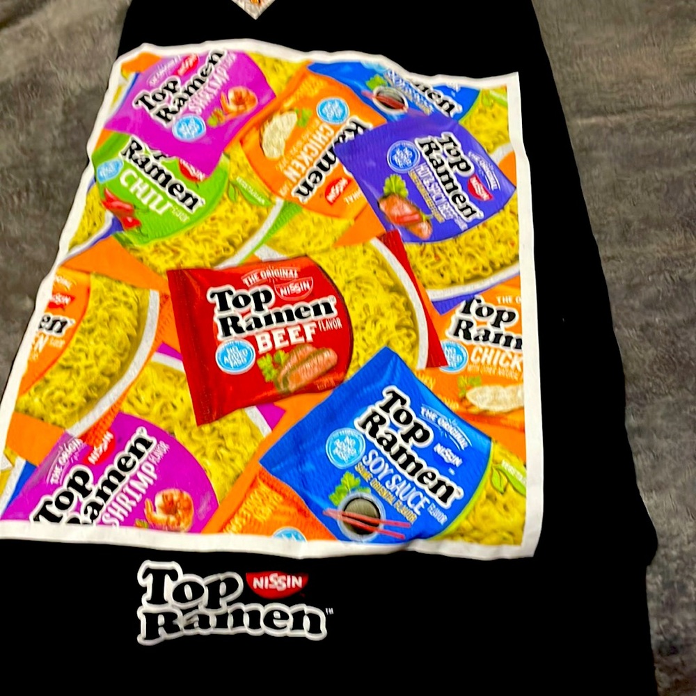 A Nissin top ramen tee shirt